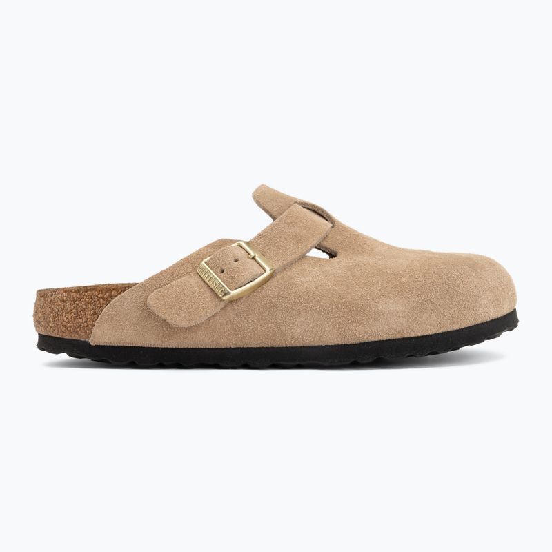 Šľapky BIRKENSTOCK Boston Suede Leather sandcastle 2