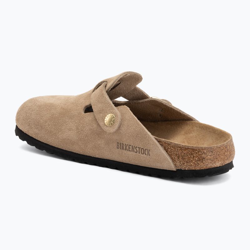 Šľapky BIRKENSTOCK Boston Suede Leather sandcastle 3