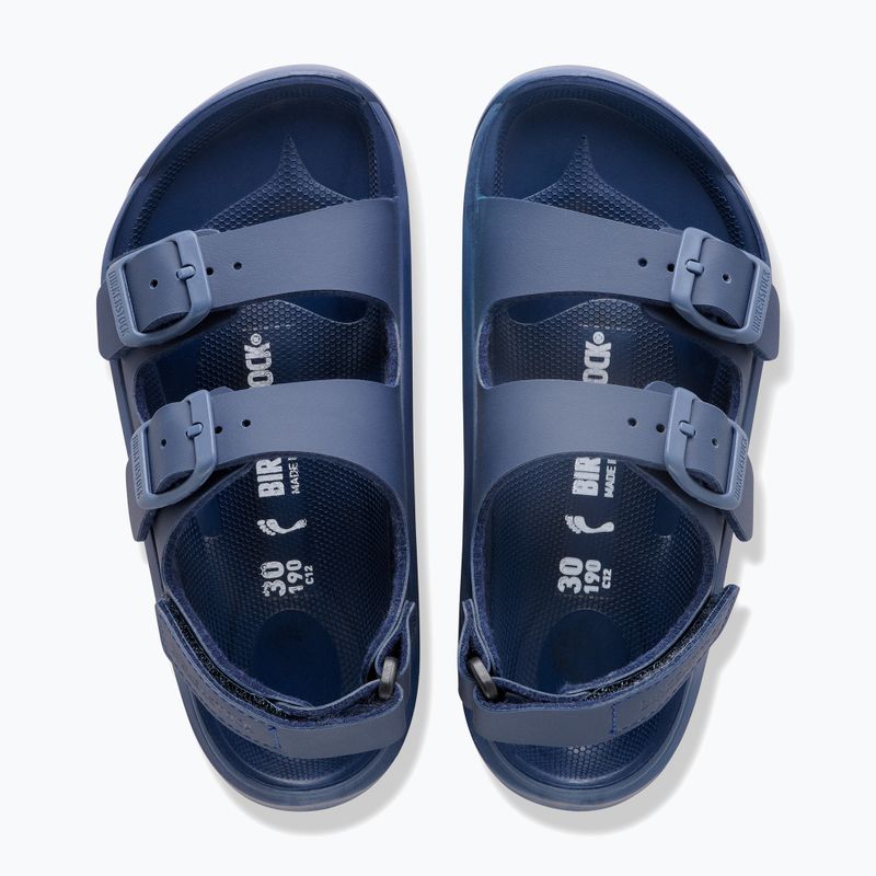 Detské sandále BIRKENSTOCK Mogami HL Birko-Flor Narrow navy 3