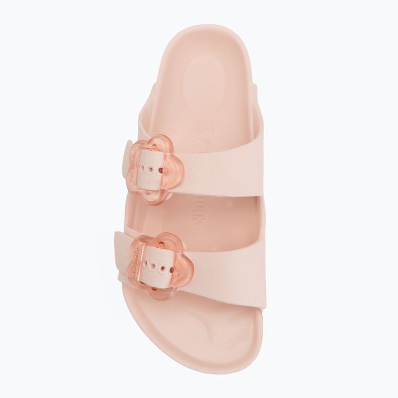 Detské šľapky BIRKENSTOCK Arizona Flower EVA Narrow light pink 5
