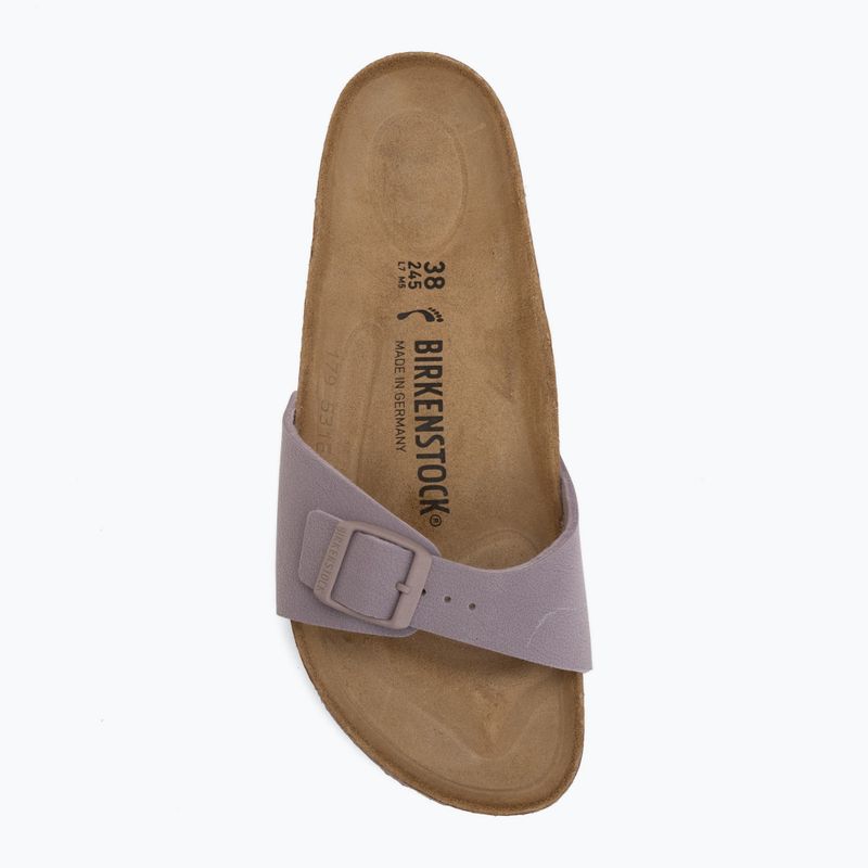 Šľapky BIRKENSTOCK Madrid Birko-Flor BC Narrow faded purple 5