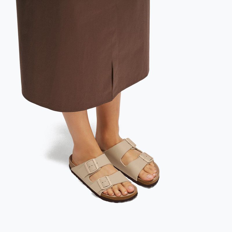 Šľapky BIRKENSTOCK Arizona Birko-Flor triples sandcastle 6