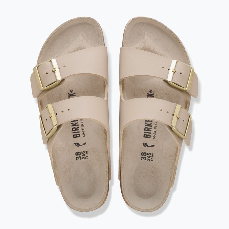 Dámske šľapky BIRKENSTOCK Arizona Birko-Flor triples sandcastle/oyster 3