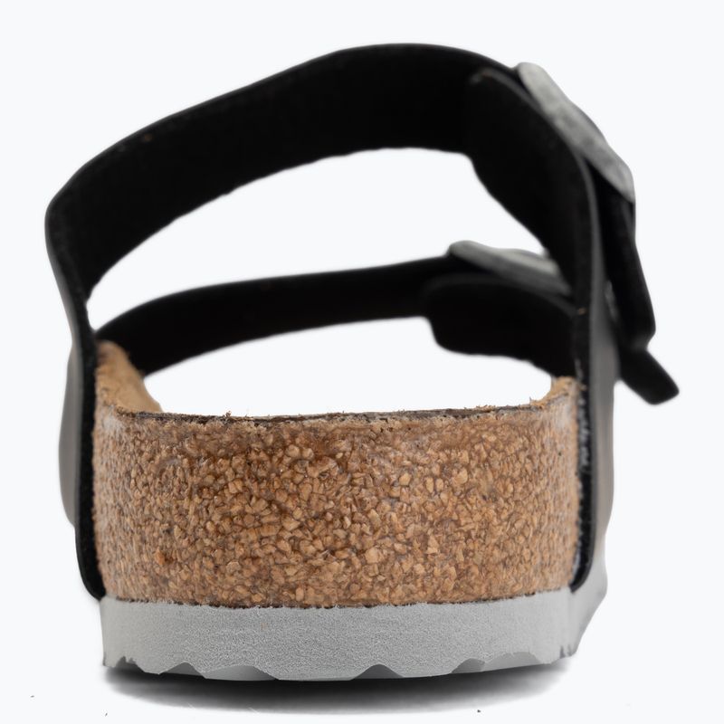 Šľapky BIRKENSTOCK Arizona Birko-Flor black/light gray 6