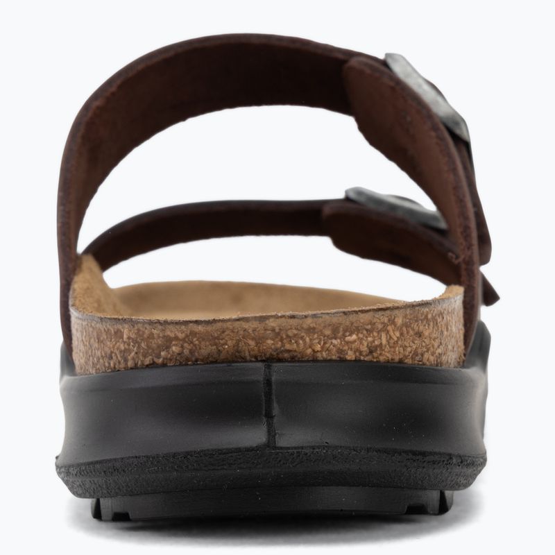 Pánske šľapky BIRKENSTOCK Arizona Crosstown Oiled Leather Regular habana/black 6