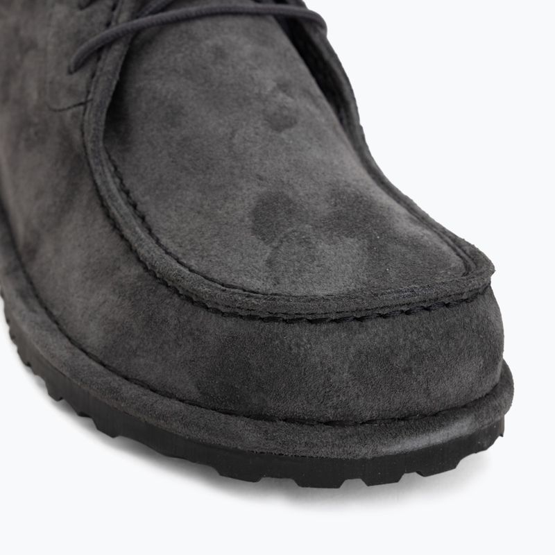 Topánky BIRKENSTOCK Utti Lace Suede Leather charcoal 7
