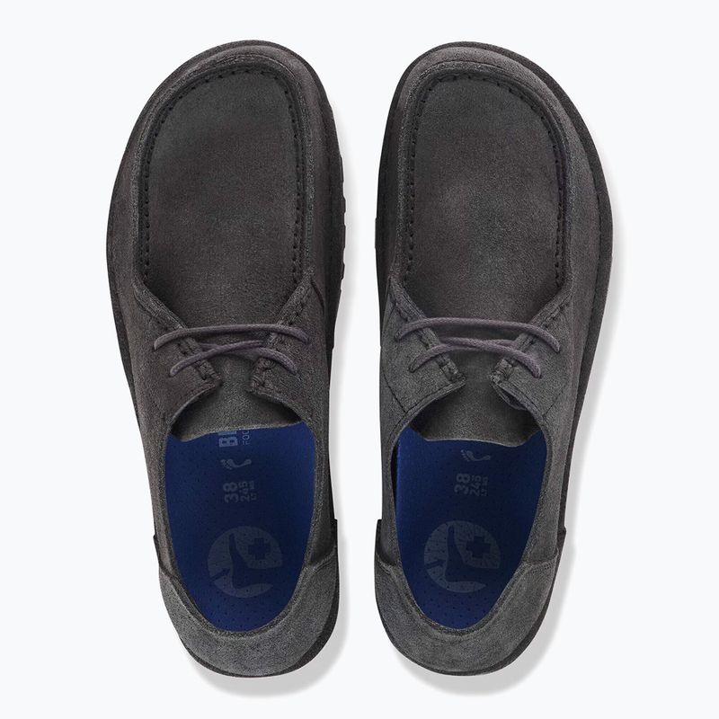 Topánky BIRKENSTOCK Utti Lace Suede Leather charcoal 4
