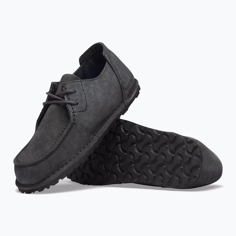 Topánky BIRKENSTOCK Utti Lace Suede Leather charcoal 5