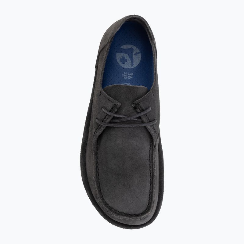 Topánky BIRKENSTOCK Utti Lace Suede Leather charcoal 5