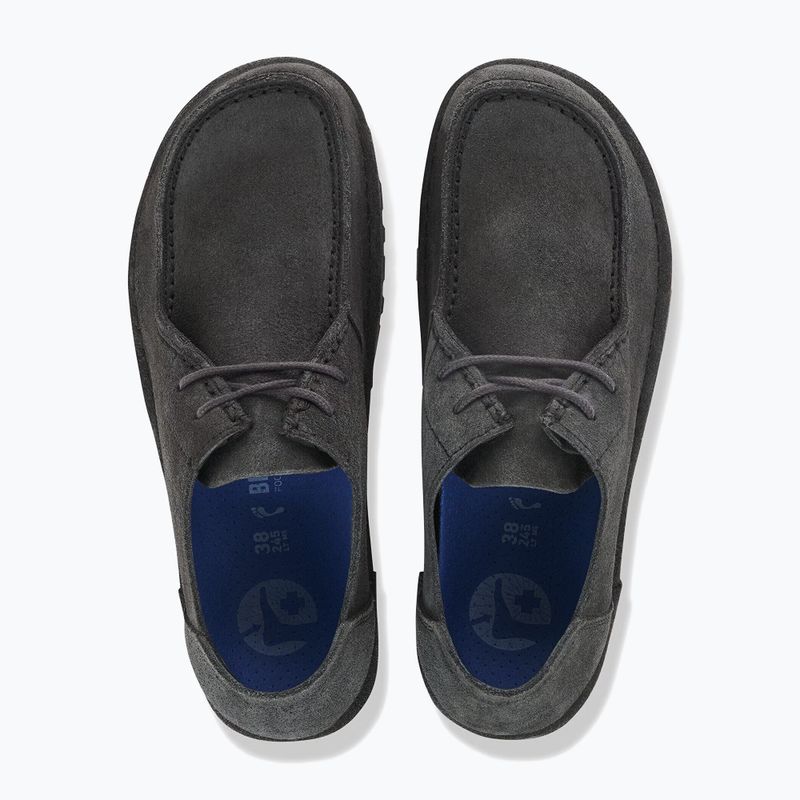 Topánky BIRKENSTOCK Utti Lace Suede Leather charcoal 4