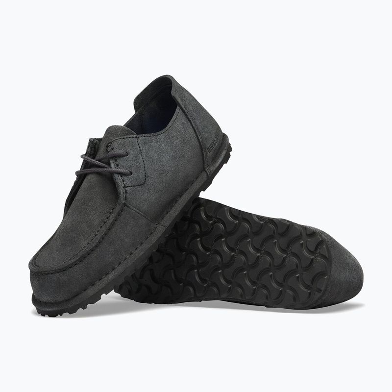 Topánky BIRKENSTOCK Utti Lace Suede Leather charcoal 5