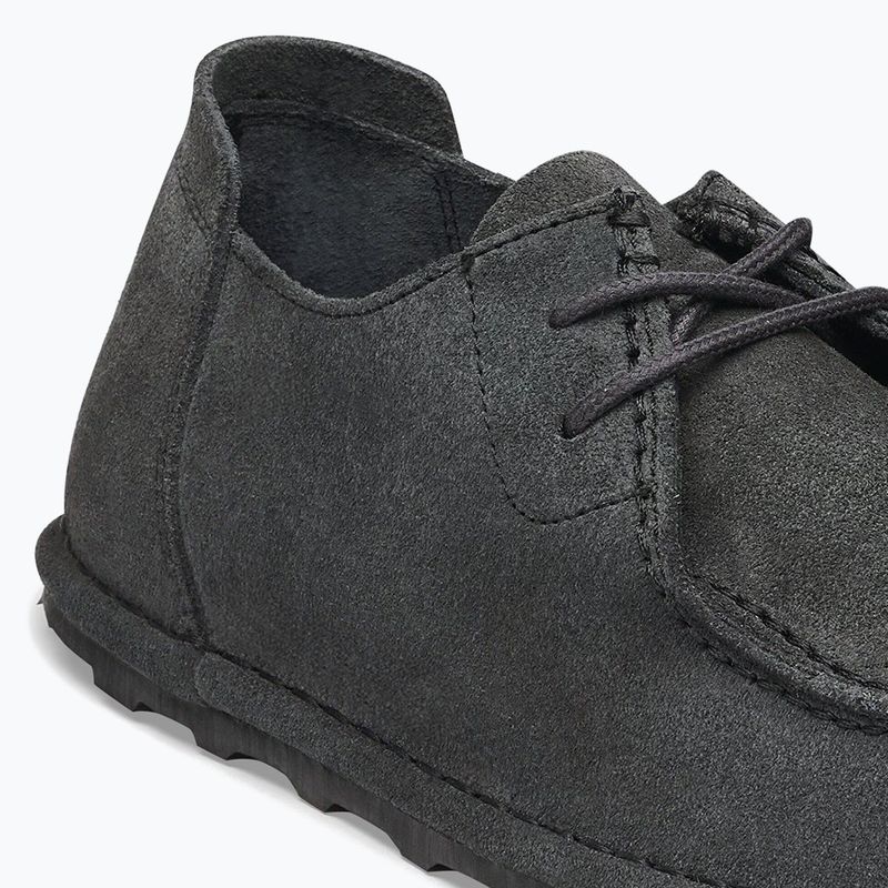 Topánky BIRKENSTOCK Utti Lace Suede Leather charcoal 6