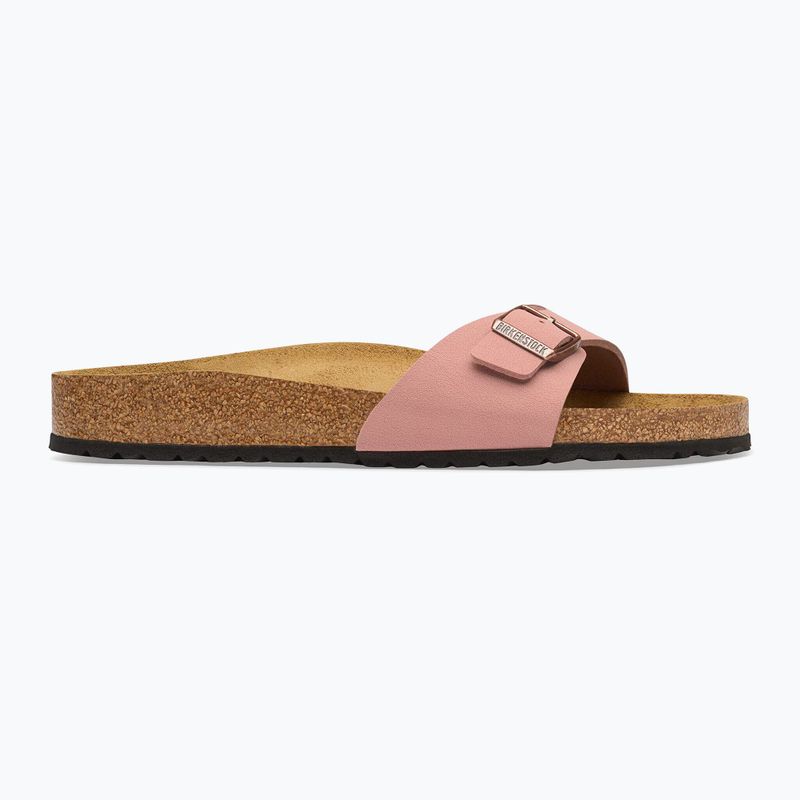 Dámske šľapky BIRKENSTOCK Madrid Birkibuc Úzke ružová hlinená 2