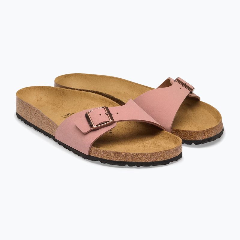 Dámske šľapky BIRKENSTOCK Madrid Birkibuc Úzke ružová hlinená 3