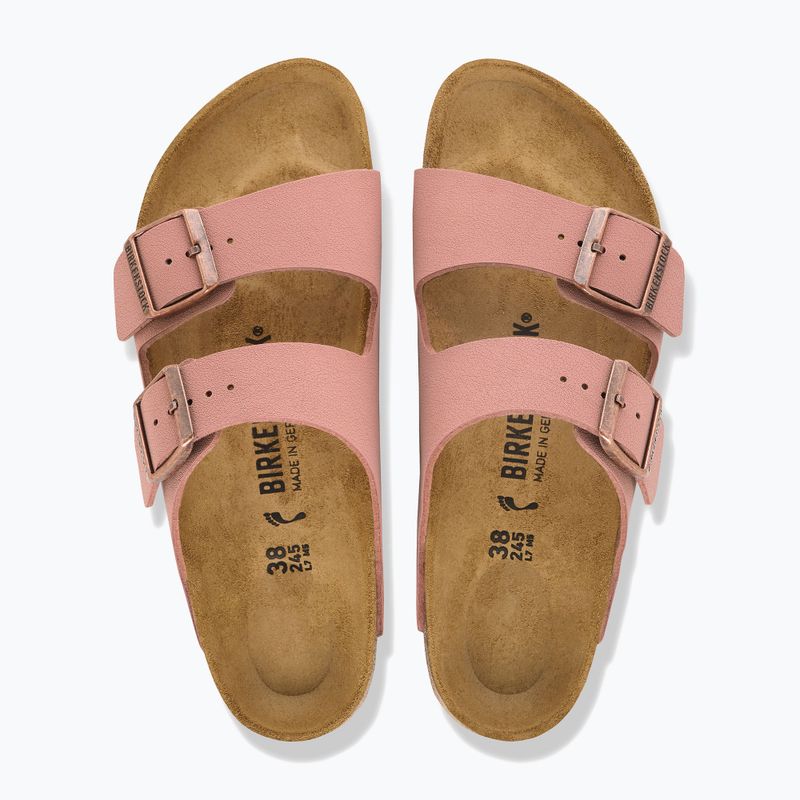Šľapky BIRKENSTOCK Arizona Birkibuc pink clay 3