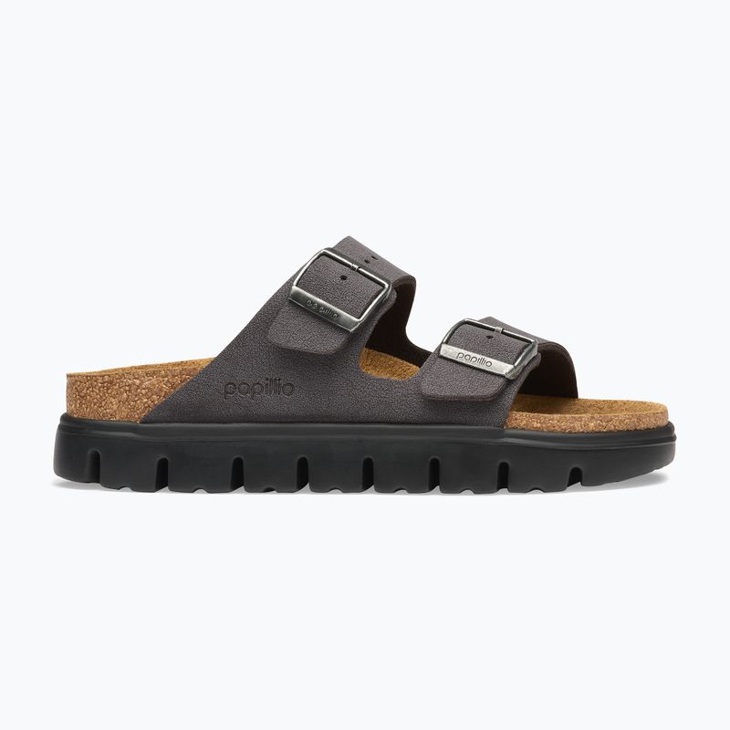 Šľapky BIRKENSTOCK Arizona Chunky Birkibuc velvet gray 2
