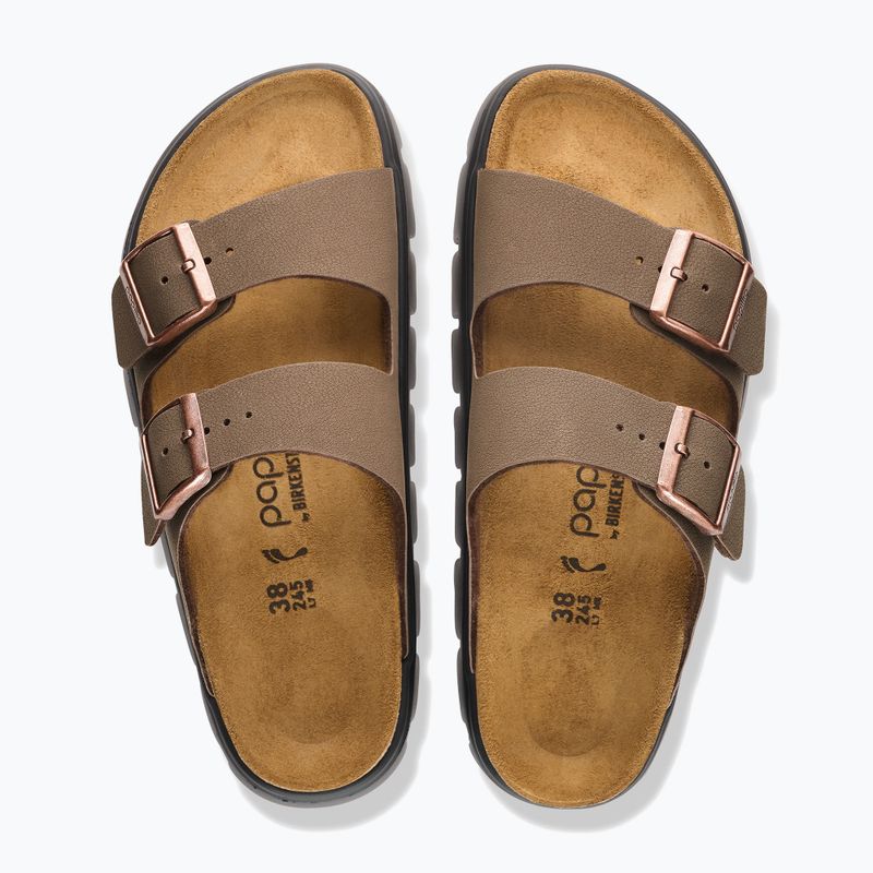 Šľapky BIRKENSTOCK Arizona Chunky Birkibuc mocca 3
