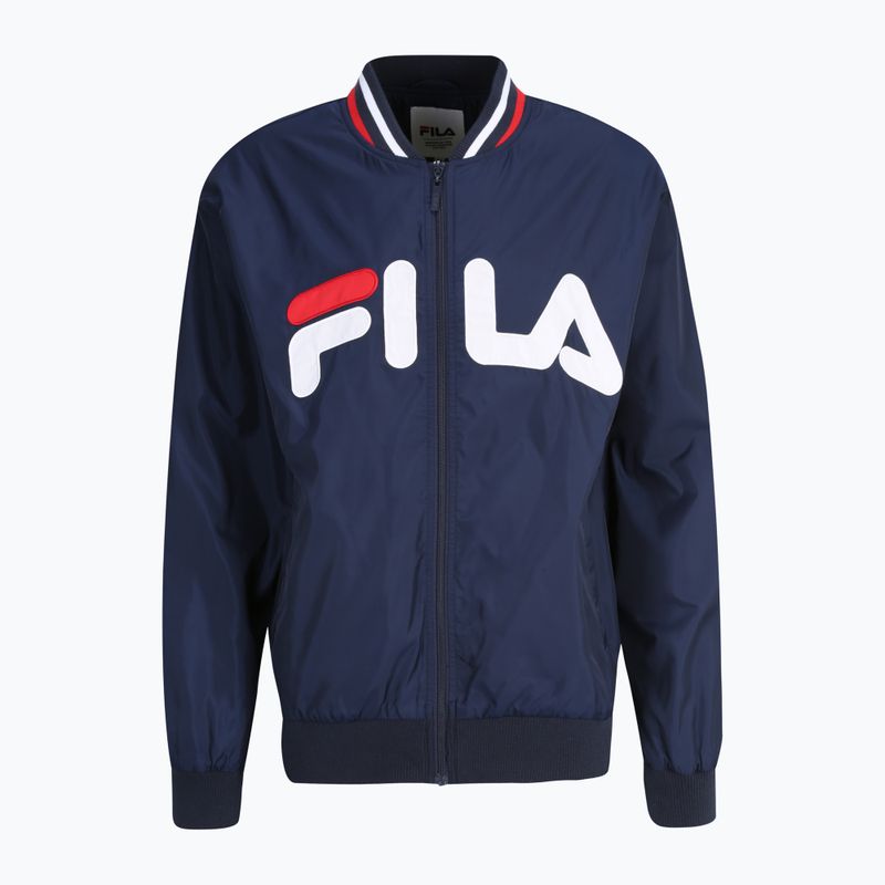 Pánska bunda FILA Logrono Logo Bomber black iris 5