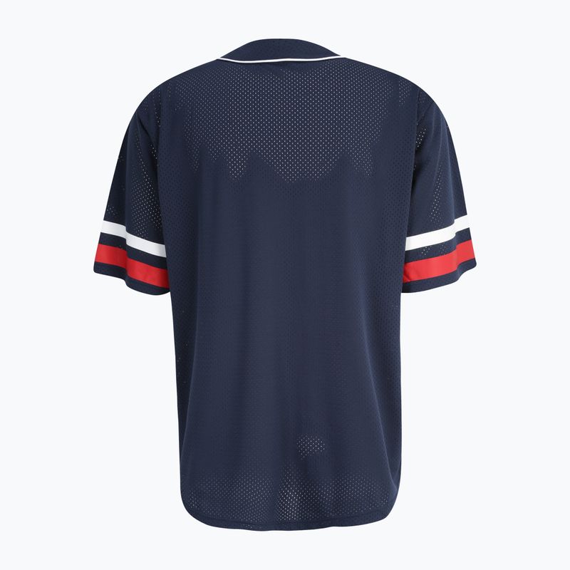 Pánske tričko FILA Lashio Baseball black iris 6