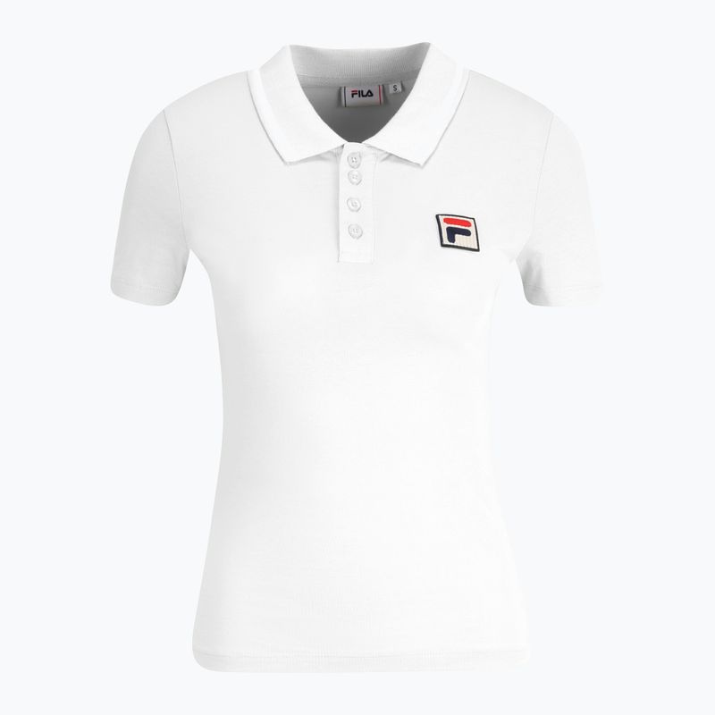 Dámske polo tričko FILA Leuben bright white 5