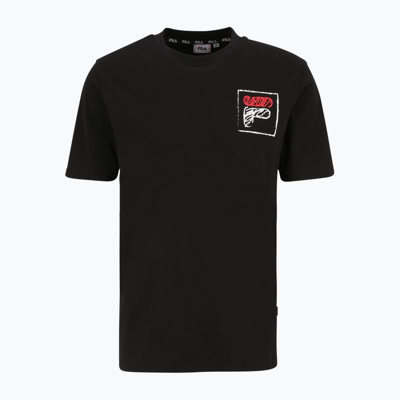 Pánske tričko FILA Luton Graphic black 5