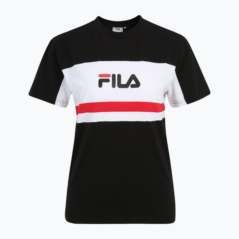 Dámske tričko FILA Lishui black/bright white 5