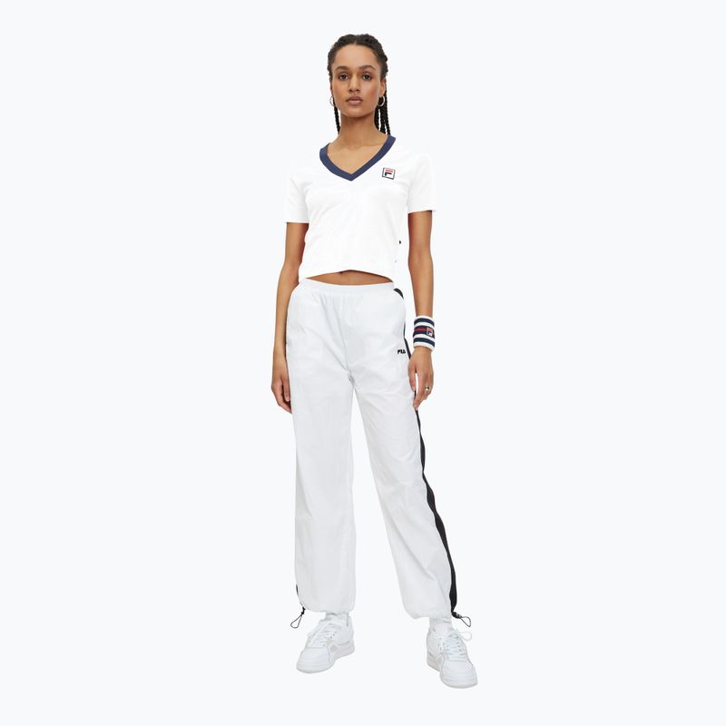 Dámske tričko FILA Ludhiana bright white 2