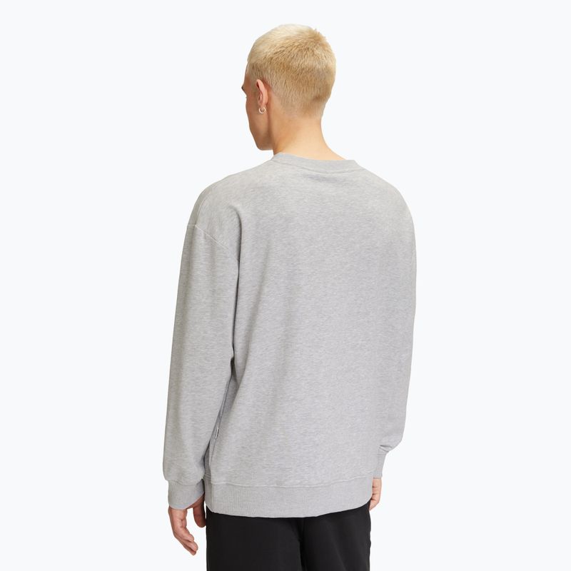Pánska mikina FILA Lahti Crew light grey melange 3