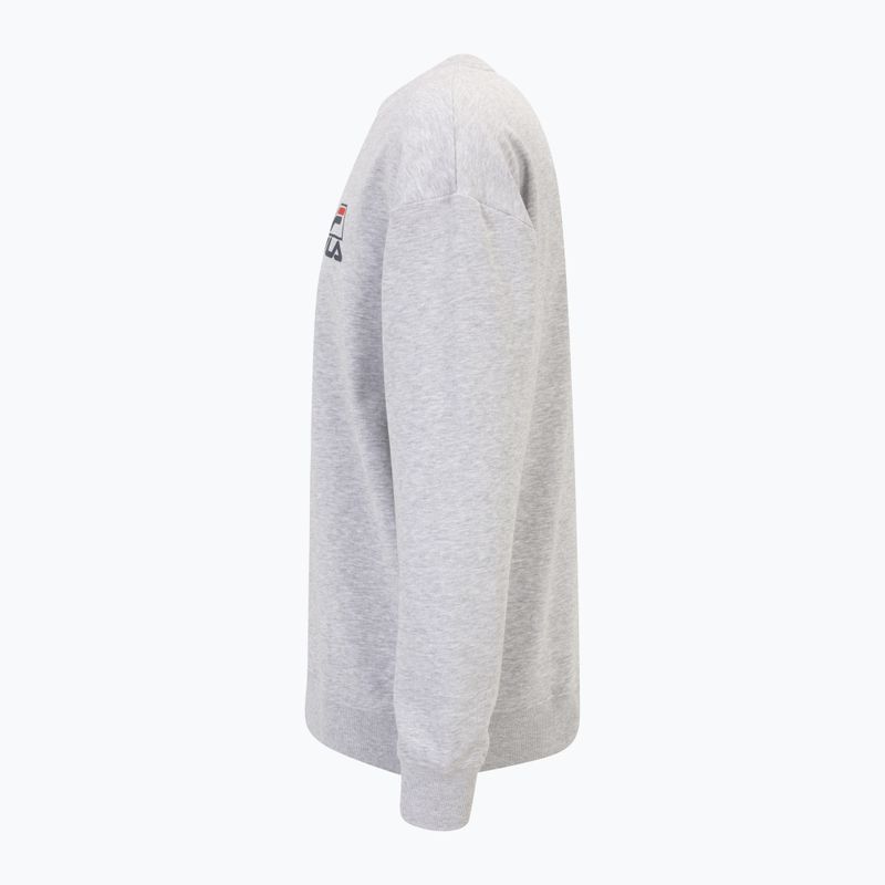 Pánska mikina FILA Lahti Crew light grey melange 7