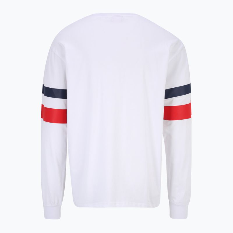 Pánska mikina FILA Luohe Oversized Crew bright white 6