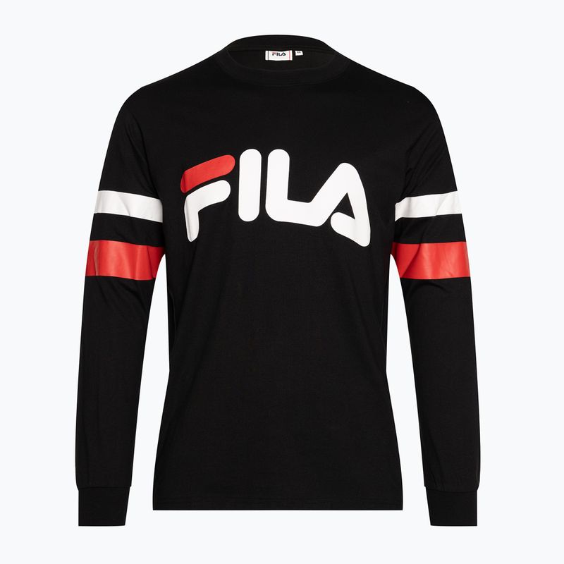 Pánska mikina FILA Luohe Oversized Crew black 5