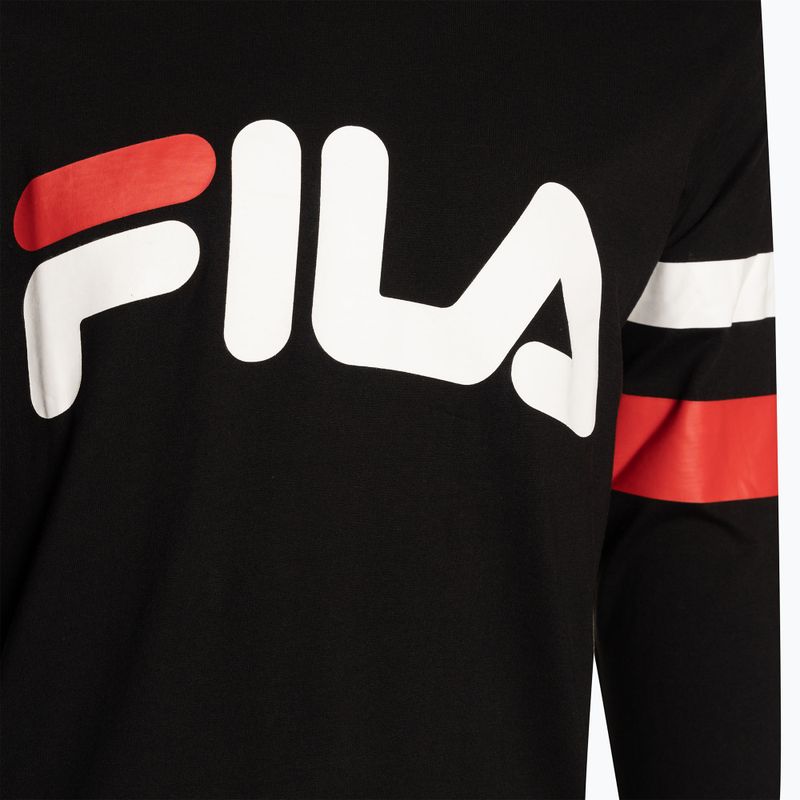 Pánska mikina FILA Luohe Oversized Crew black 7