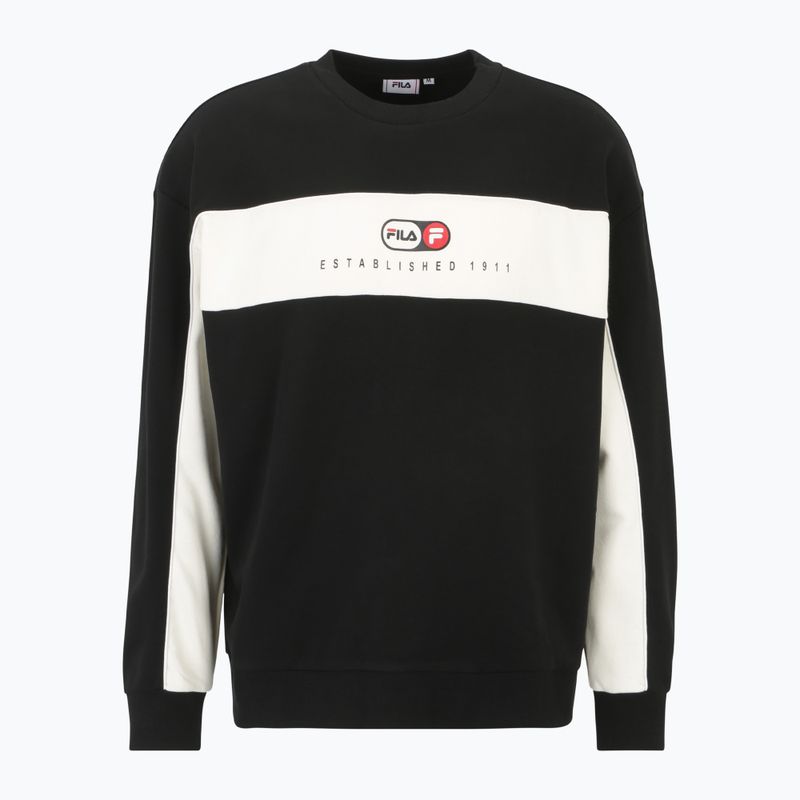 Pánska mikina FILA La Paz Crew Black/antique white