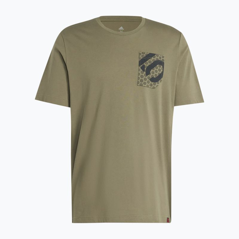 Pánske cyklistické tričko adidas FIVE TEN Brand Of The Brave Tee olive strata 7