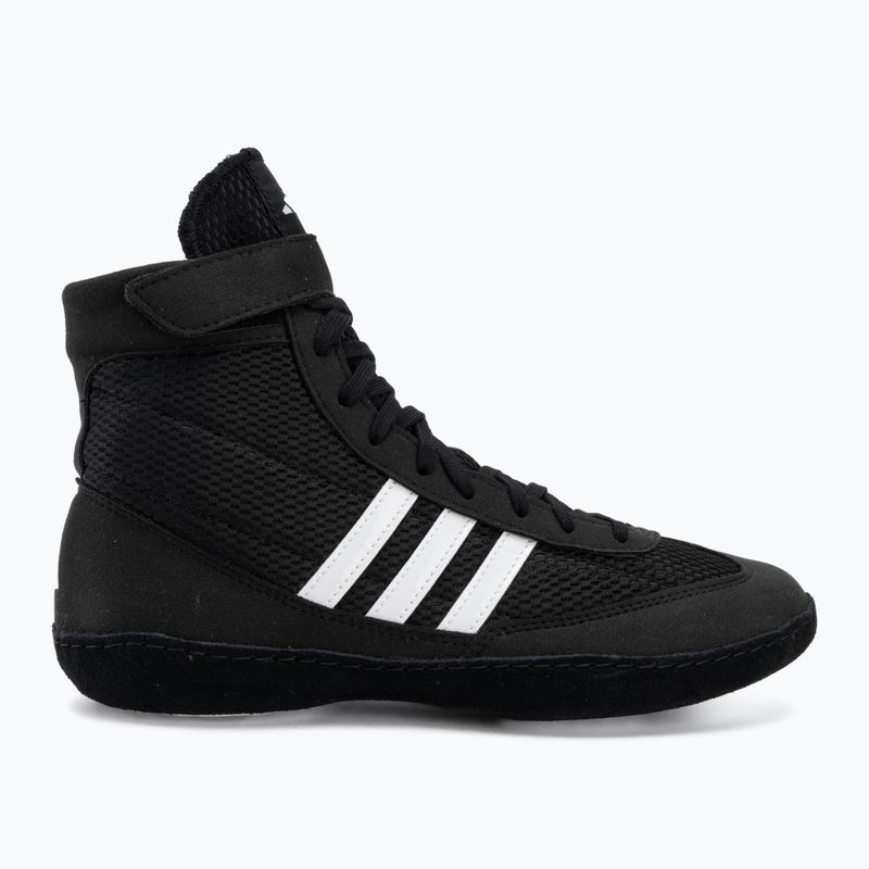 Pánske zápasnícke topánky adidas Combat Speed 4 core black/footwear white 2