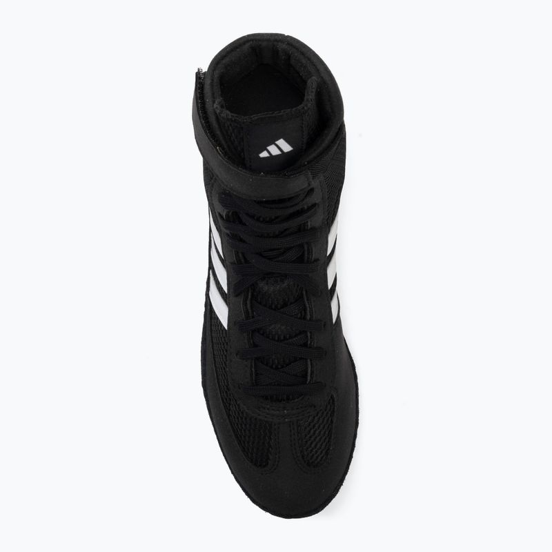 Pánske zápasnícke topánky adidas Combat Speed 4 core black/footwear white 5