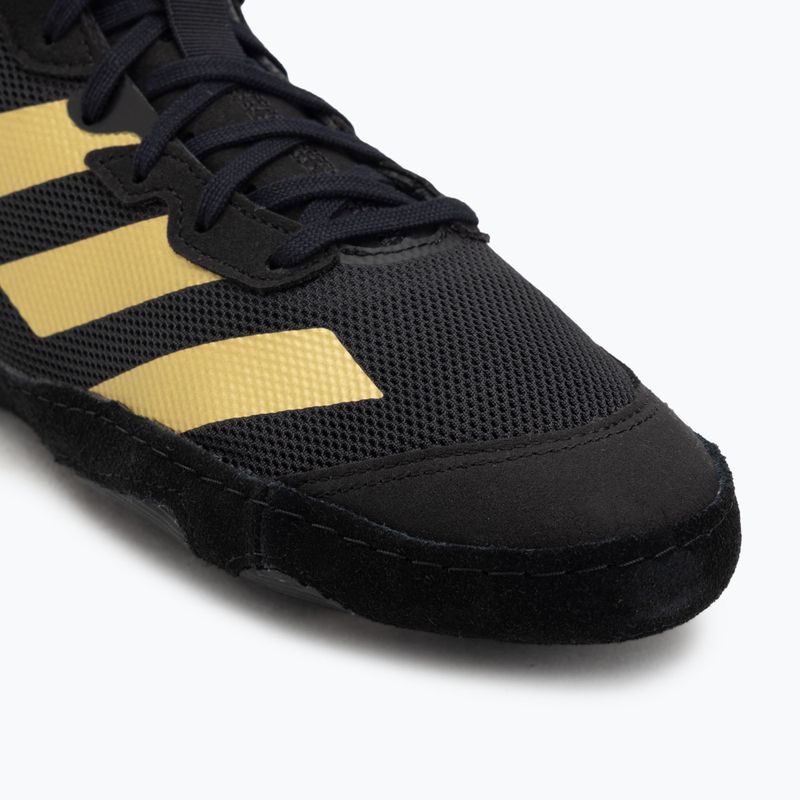 Zápasnícke topánky adidas Adizero core black/gold metallic 7