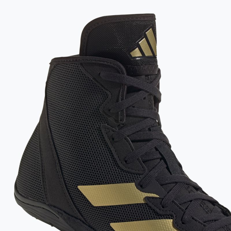 Zápasnícke topánky adidas Adizero core black/gold metallic 9