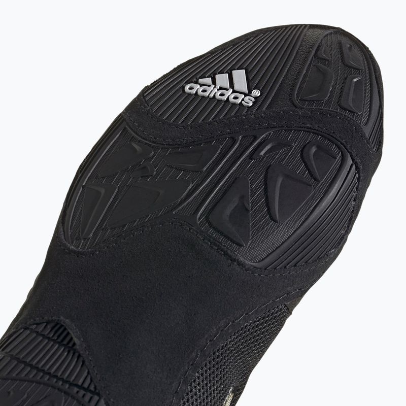 Zápasnícke topánky adidas Adizero core black/gold metallic 10