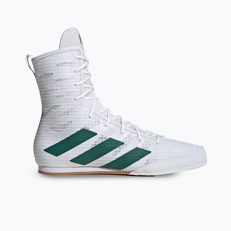 Boxerské topánky adidas Box Hog 4 cloud white/collegiate green/core black 3