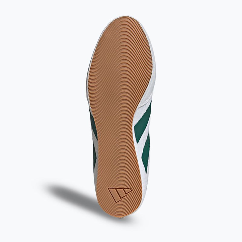Boxerské topánky adidas Box Hog 4 cloud white/collegiate green/core black 7