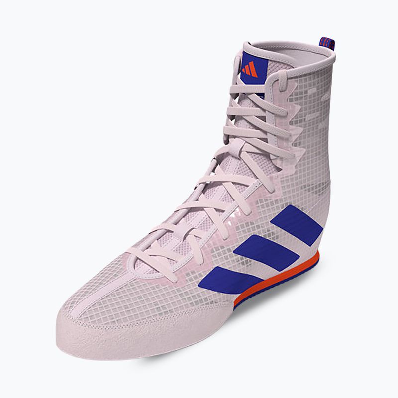 Boxerské topánky adidas Box Hog 4 almost pink/lucid blue/impact orange 2
