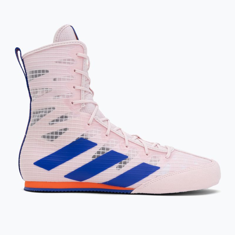 Boxerské topánky adidas Box Hog 4 almost pink/lucid blue/impact orange 2