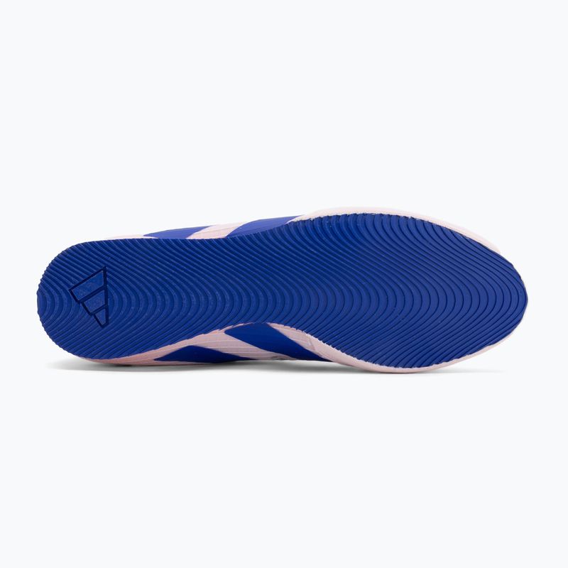 Boxerské topánky adidas Box Hog 4 almost pink/lucid blue/impact orange 4