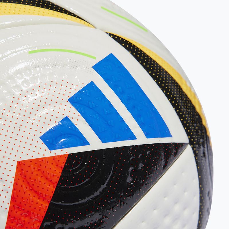 Futbalová lopta adidas Ekstraklasa Pro white/black/glow blue veľ.  5 3