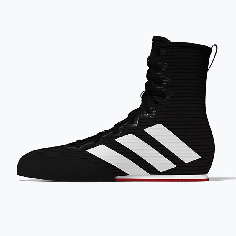 Boxerské topánky adidas Box Hog 4 core black/cloud white/pure ruby 4