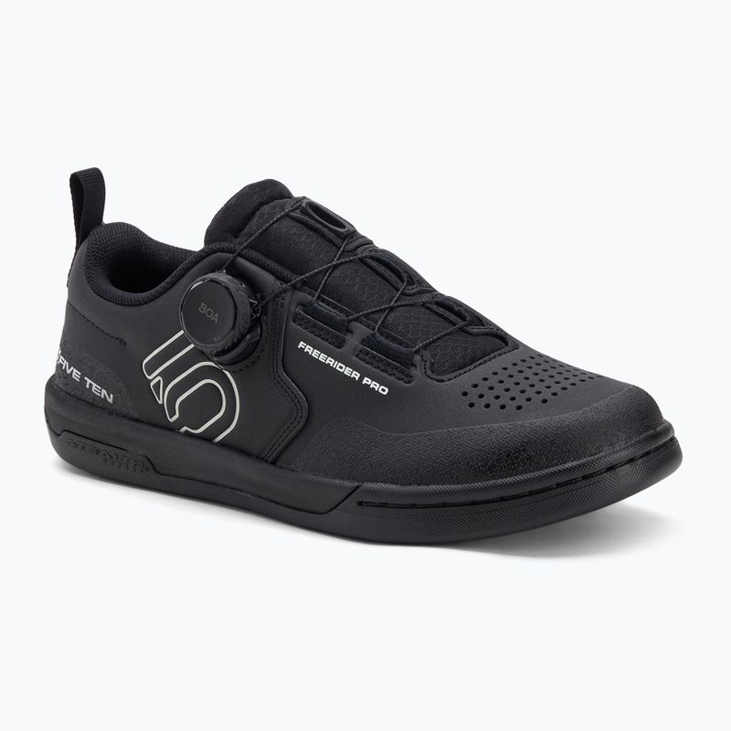 Dámska cyklistická obuv adidas FIVE TEN Freerider Pro Boa W core black/linen green/white