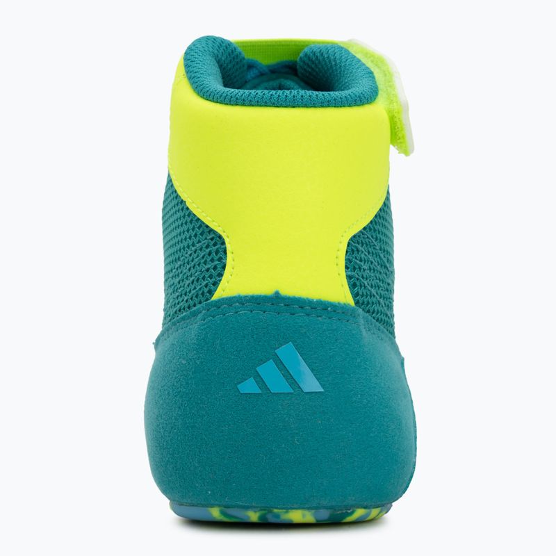 Detské zápasnícke topánky adidas Havoc purple team/lucid lemon/signal cyan 6