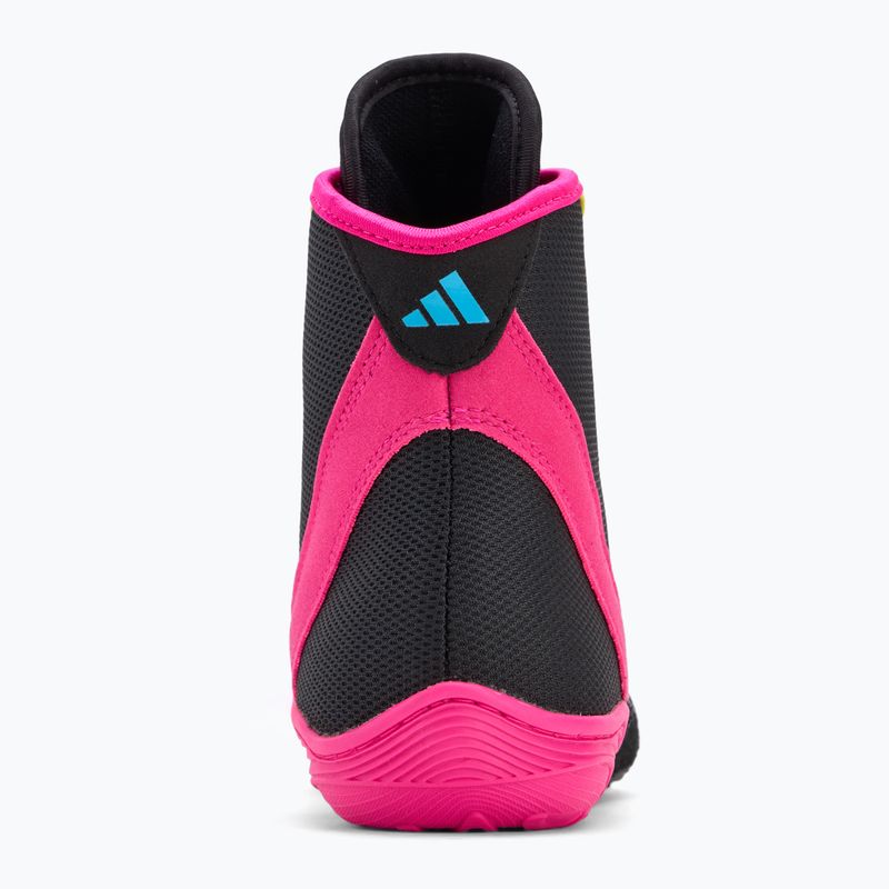 Boxerské topánky adidas Adizero black/signal cyan/shock pink 6