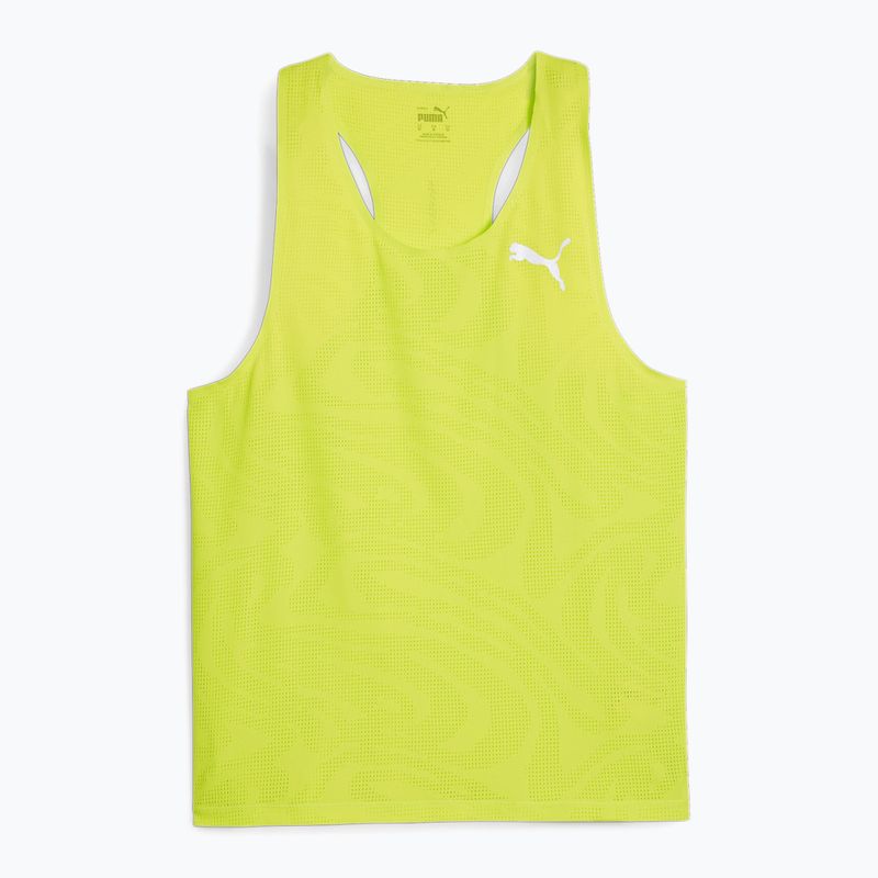 Pánske bežecké tielko PUMA Run Ultraspun Singlet zelené
